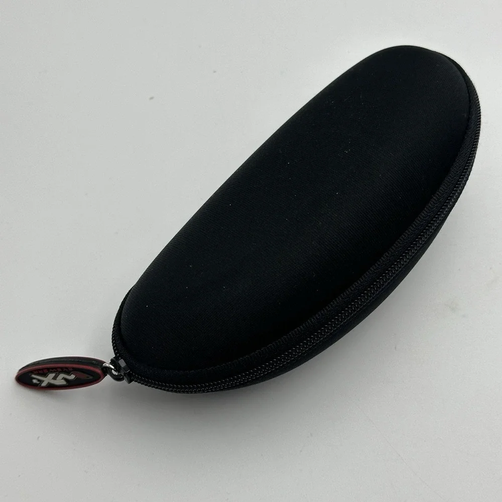 WileyX Sunglass Case Clam Shell Zipper Eye Protection EUC CASE ONLY